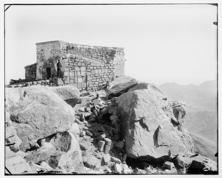 The summit of Jebel Musa, Mount Sinai