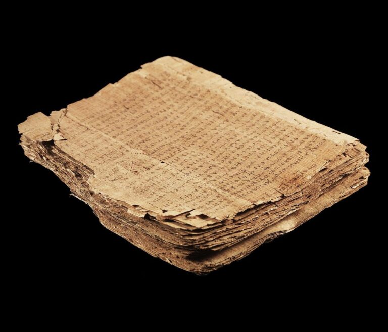 Papyrus 66, an early codex of the Gospel of John, around AD 200